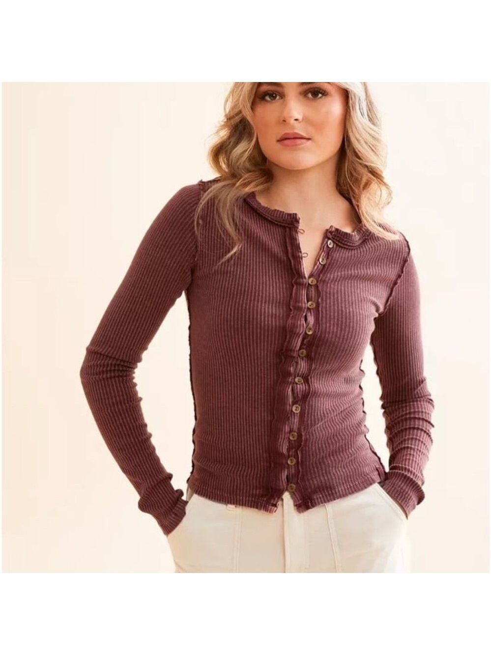 Free People It’s On Cardi Top Womens Small
